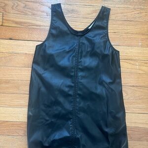 H&M Kids Sleeveless Leathers Black Dress